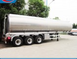 Saso Adr DOT 42000 Liters Aluminum Fuel Tank Semi Trailer