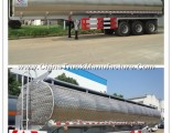 Oversea Exported Tri-Axles Stainless Steel Fuel Tanker Trailer