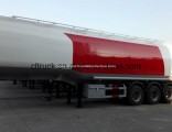 Large Capacity 40000~60000 Liters Oil Tank Trailer, Underloading System Fuel Tanker Trailer