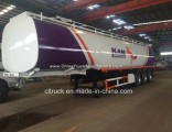 3 Axles 50000liters 25mt Fuwa Tri-Axle Oil Fuel Tank Trailer for Diesel Petrol Gasoline Transportati