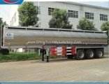 Saso DOT Chemical Oil Fuel Tank Trailer Stainless Steel Tank
