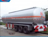 3 Axle 45000liters Stainless Steel Fuel Tanker Semi-Trailer
