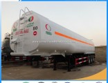 Carbon Steel BPW Fuwa 3-Axle 45000liters Fuel Tank Trailer for Sale