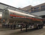 Stainless Steel Aluminium Alloy 30cbm Diesel Gasoline Delivery Truck Trailer