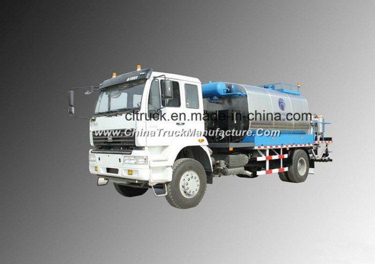 8 Cbm Asphalt Distributor Truck/Road Paving Bitumen Truck