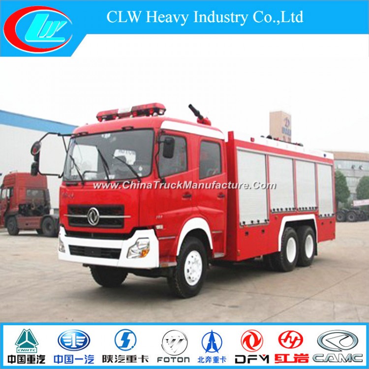 Tianlong 6X4 40L/S Water Fire Engine Truck (CLW1253)