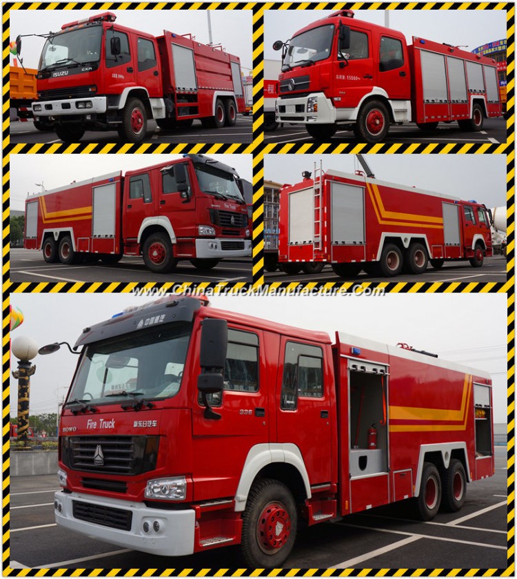 Factory Direct Sale Dongfeng 153 Water Fire Fighting Truck