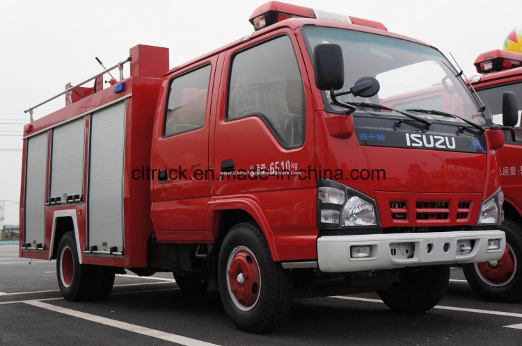Isuzu 8000 Liters Fire Extinguisher Foam Powder Water Tank Fire Fighting Truck