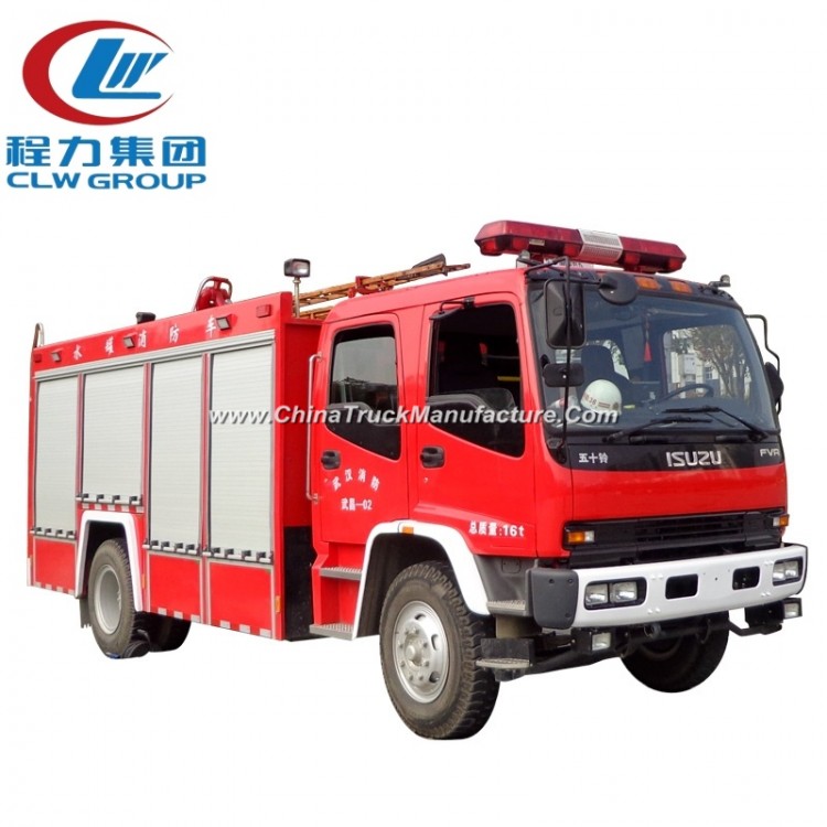8000liters Water and Foam Isuzu Fire Fighting Truck for Sale
