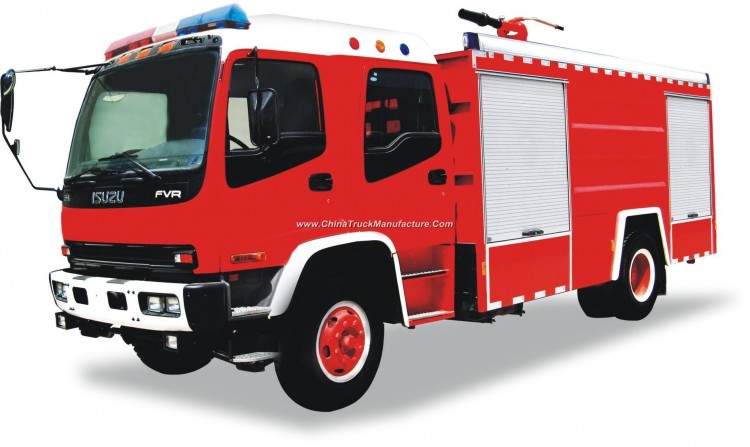 Japan Brand 4X2 Airport Rescue Fire Fighting Extinguisher Truck