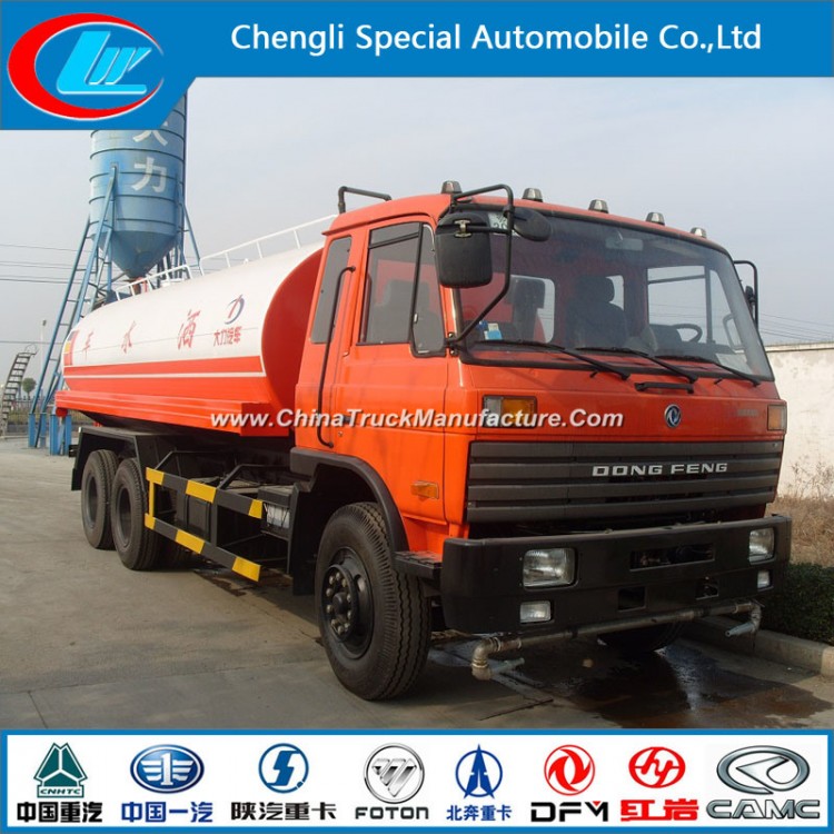 16cbm Dongfeng 16m3 Water Bowser Water Tanker Truck 16cbm Water Sprinker Truck Water Delievry Truck