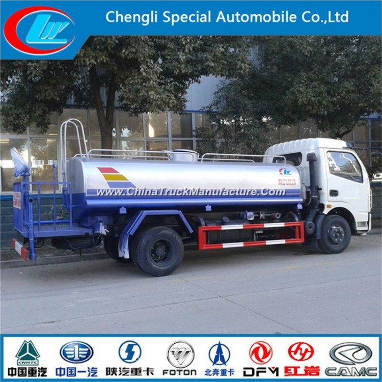 6cbm Factory Direct Selling Sprinkler China Manufacturer Water Truck Dongfeng 4X2 New Water Trucks f