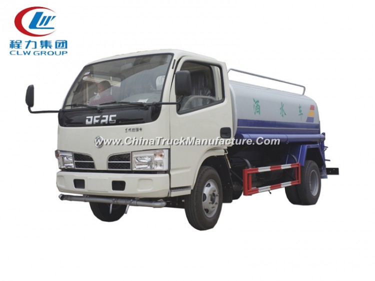 4X2 Dongfeng 5000liters 5cbm Water Truck