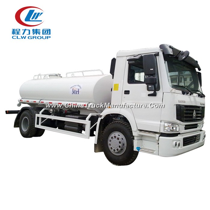 China Manufacturer HOWO 4X2 8000 Liters Water Tank Transport Truck