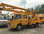 14m Dongfeng 4*2 High Altitude Operation Truck Factory Sale Hydraulic Aerial Cage