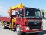 Factory Good Cheap Foton 5tons 8tons 4X2 Hoist Truck with Crane Lifting for Sale