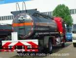 4X2 HOWO Isuzu Foton Dongfeng 10.5m3 Chemical Tank Truck for Danger Chemical Delivery