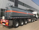 3 Axles 40000liters Chemical Acid Tanker Semi Trailer for Chemical Delivery