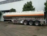Factory Supply 50cbm Oil Tank Semi Trailer Stainless Steel Fuel Tanker Truck Trailer