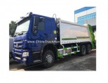 HOWO Garbage Truck 6*4 Blue Colour Garbage Compactor Truck