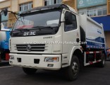 Dongfeng 6 Wheels 5ton LHD Compression Garbage Compactor Truck