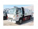 HOWO Small 4*2 5m3 Garbage Truck Garbage Compactor Truck