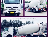 6X4 Dongfeng JAC Isuzu Iveco Faw HOWO Concrete Cement Mixer Truck