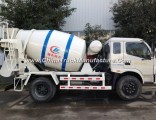 Dongfeng Small Mixing Truck 6 Wheels 4cbm Concrete Mixer Truck