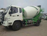 Foton 4X2 6m3 Eaton Hydraulic Motor Bulk Cement Transporters Concrete Mixer Truck
