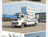 Exported 6 Wheeler Flatbed Wrecker Recovery Truck