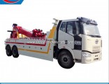China Famous Brand Faw 6X4 240HP Road Wrecker Truck