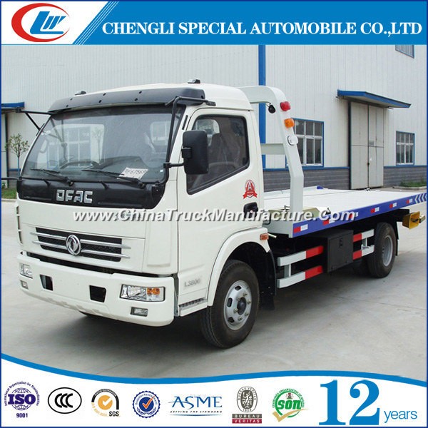 Dongfeng 4X2 Wrecker Tow Truck Platform Wrecker Truck with Multi-Function