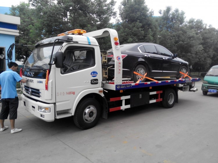 Dongfeng 4X2 Platform Recovery Tow Wrecker Truck