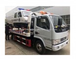 Small 4*2 Flatbed Tow Truck Hydraulic Flatbed Tow Wrecker Truck