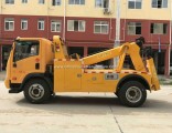 4X2 Road Rescue Recovery Vehicles Integrated Tow and Crane Wrecker Truck