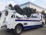 Isuzu 8cbm 4X2 Integrated Tow and Crane Wrecker Truck for Road Rescue