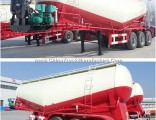 Shape-V 50 Cubic Meter Tri-Axle Bulk Powder Lime Tanker Trailer