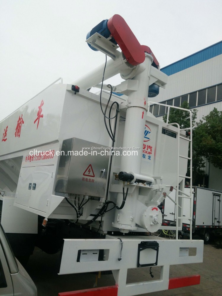 Electrical/ Hydraulic Driven Poultry Auger Bulk Feed Truck