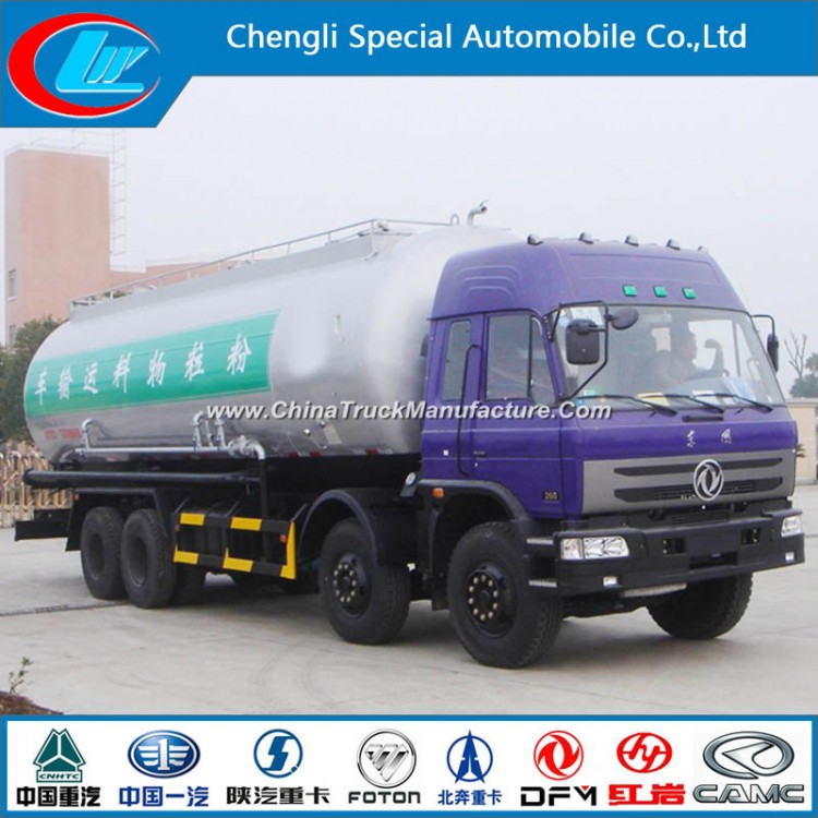 Dongfeng 21cbm 8X4 Bulk Powder Tank Truck 21000L Truck for Delivery Bulk Powder