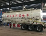 60t Engine Compressor Powder Bulk Cement Tank Truck Semi Trailer