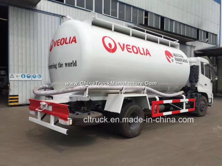 Bulk Cement Powder Delivery Tanker Lorry for Mix Concrete Plant