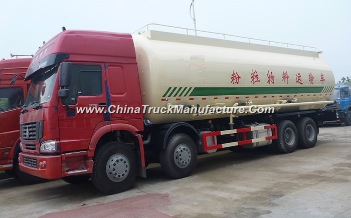 Sinotruck HOWO 35, 000liters 35cbm 8X4 Dry Bulk Transport Cement Powder Truck for Delivery