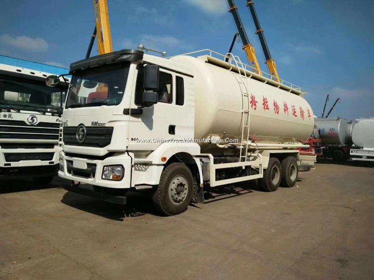 17m3 20m3 Shacman HOWO Isuzu Foton Dry Bulk Cement Powder Tank Transportation Truck with Auxiliary E