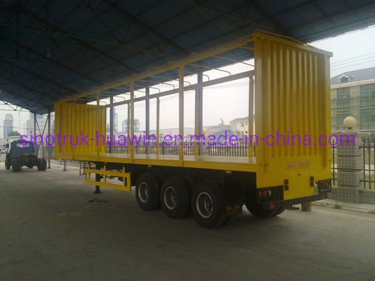 Sinotruk Curtain Side Semi Trailer with High Quality and Best Price for Sale