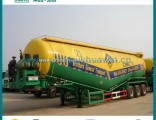 Sinotruk Huawin V Shape 55cbm Bulk Cement Tanker Semi Trailer