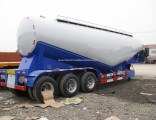 Custom Made 3-Axle 35cbm Powder Transportation Cement Tanker Semi Trailer with V-Shape