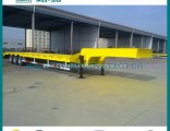 Sinotruk 3 Tri Axle Truck Trailer Low Bed Semi Trailer to Carry Bulldozer/Back Hoe