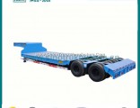 Two Line Four Axle Low Bed Semi Trailer