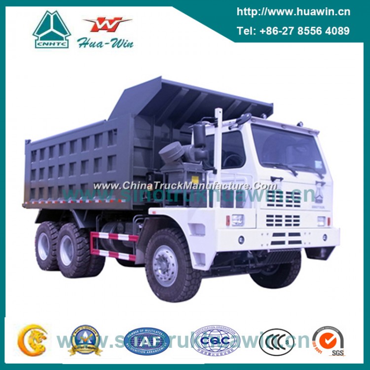 Sinotruk HOWO 420HP 6X4 Mining Tipper Truck 70 Ton