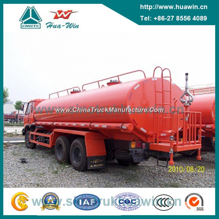 Sinotruk 6X4 Mobile Water Tank 20000 Liter Water Sprinkler Truck